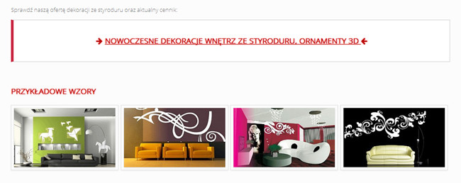 Strona internetowa dla agencji reklamowej DANEKS ze Szczecina - wykonana przez szkoleniami.pl