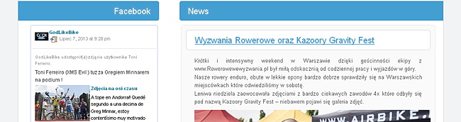 godlikebike - projekt graficzny & webdesign wykonany przez szkoleniami.pl